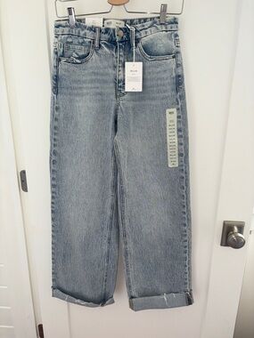 NWT $75 BKE Billie high waisted wide leg jeans sz 27x32